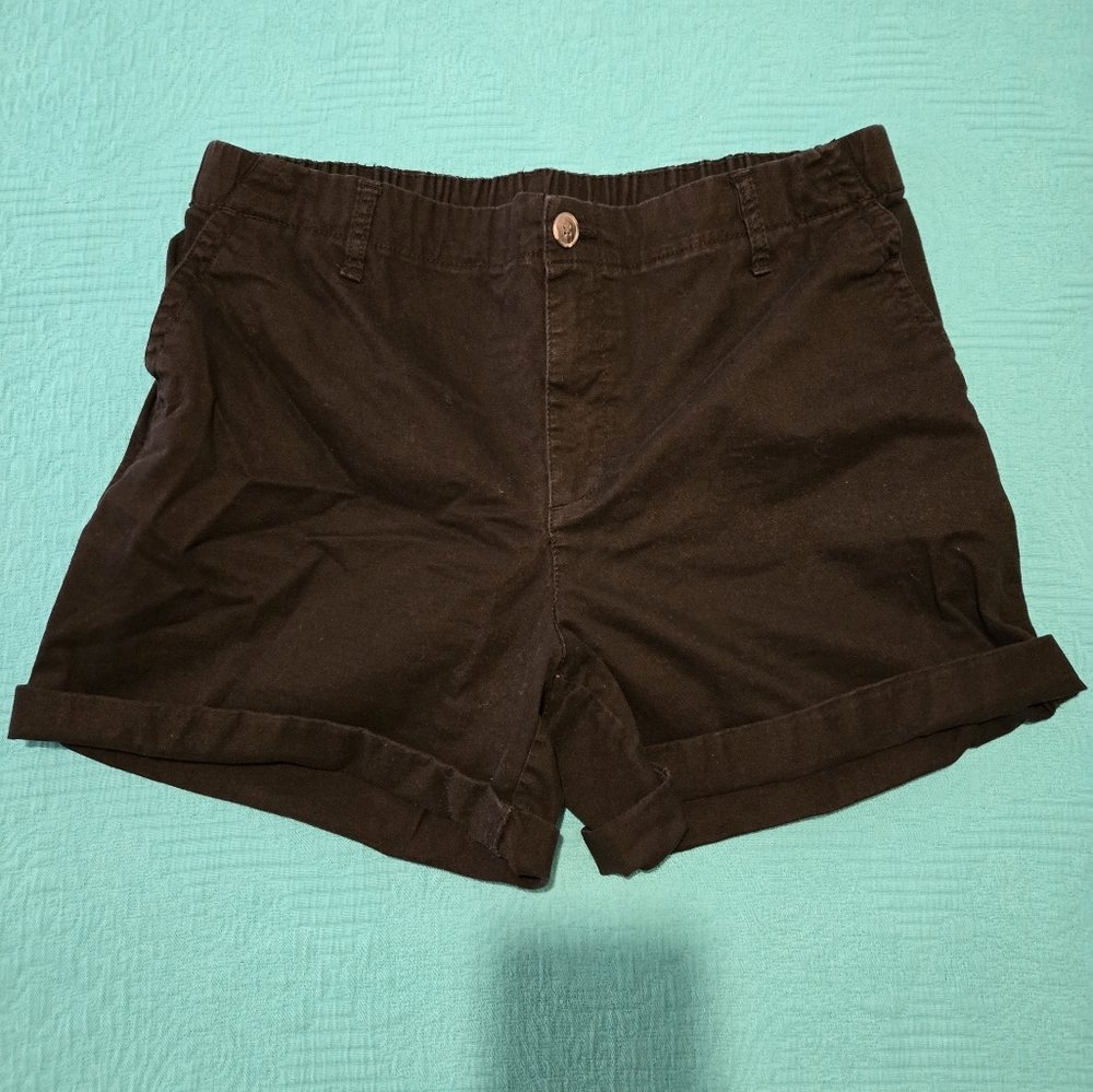 Women's Old Navy Black Pull On Shorts